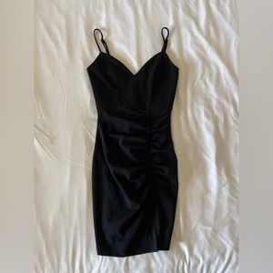 Black Bodycon Mini Dress from Lulu’s (xs)
